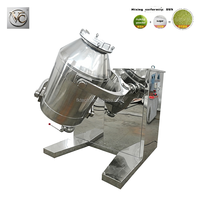 Mélangeur de tambour 3D automatique FKJX avec moteur pour le mélange de poudres chimiques et plastiques