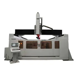 Iyi fiyat ihraç tipi yüksek akıllı masa hareketli dökme demir çerçeve çok eksenli cnc router 1325