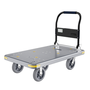 Chariot à plateforme MBC-006 de 1000 kg, chariots de magasinage, fabricants de chariots domestiques, fabricants de chariots en plastique pour aéroports - Product Image 1