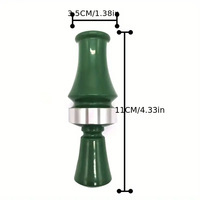 Sifflet de chasse au canard pour la chasse transfrontalière en extérieur, appât sonore réaliste en plastique pour la chasse sauvage