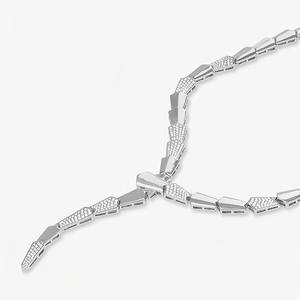 תכשיטים יוקרתיים סיטונאית שרשרת נחש זהב 18K/18K שרשרת נחש זהב 18k - Product Image 5