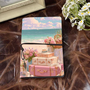 Cuaderno compacto A6 hecho a mano, regalo reflexivo de regreso a la escuela para estudiantes internacionales, adecuado para notas de idiomas <span class=keywords><strong>y</strong></span> Campu - Product Image 2