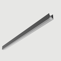 Précision 25 °   Lentille asymétrique simple pour éclairage sur rail LED linéaire, diffuseur de faisceau spot pour magasin, entrepôt, couloir
