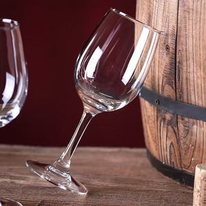 Logo personnalisé luxe hôtel restaurant bar cadeau de mariage design classique blanc clair gobelet <span class=keywords><strong>verre</strong></span> trempé ensemble de vin - Product Image 2