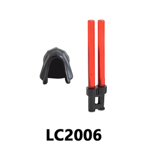 LC2001-2009 Jedi <span class=keywords><strong>Vader</strong></span> Luck C-3PO Darth Devastator Rey Solitus Sig Greebling Dryden's Guard Building Block Giocattoli per Bambini LC2017-2021 - Product Image 2