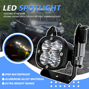 Faro Ausiliario LED Universale da 3,5 Pollici con Regolazione dell'Angolo e Rotazione Verticale per Auto, SUV e Fuoristrada - Product Image 5