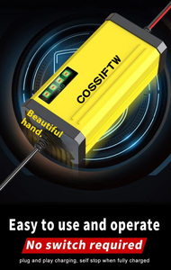 <span class=keywords><strong>Chargeur</strong></span> universel portatif d'impulsion de <span class=keywords><strong>batterie</strong></span> de 12V 2A <span class=keywords><strong>chargeur</strong></span> de <span class=keywords><strong>batterie</strong></span> de véhicule de 12V pour le bateau de <span class=keywords><strong>moto</strong></span> de voiture - Product Image 5