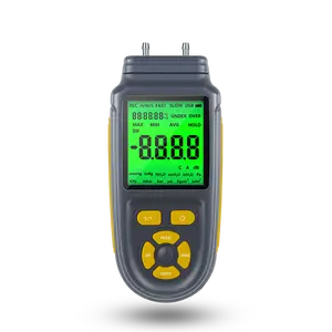 Digital Manometer digital vacuum manometer double needle pressure gauge double scale pressure gauge