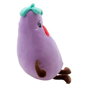 Produits les plus vendus sur <span class=keywords><strong>Amazon</strong></span> 2021, jouet adorable en forme d'aubergine en PET recyclé de qualité supérieure - Product Image 4
