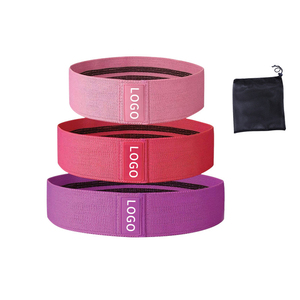 Biểu Tượng Tùy Chỉnh Nhà Tập Thể Dục Yoga Pilates Ban Nhạc Vải Chiến lợi phẩm Phòng Tập Thể Dục Vòng Đàn Hồi 3 Mức Độ Kháng Tập Thể Dục Ban Nhạc - Product Image 1