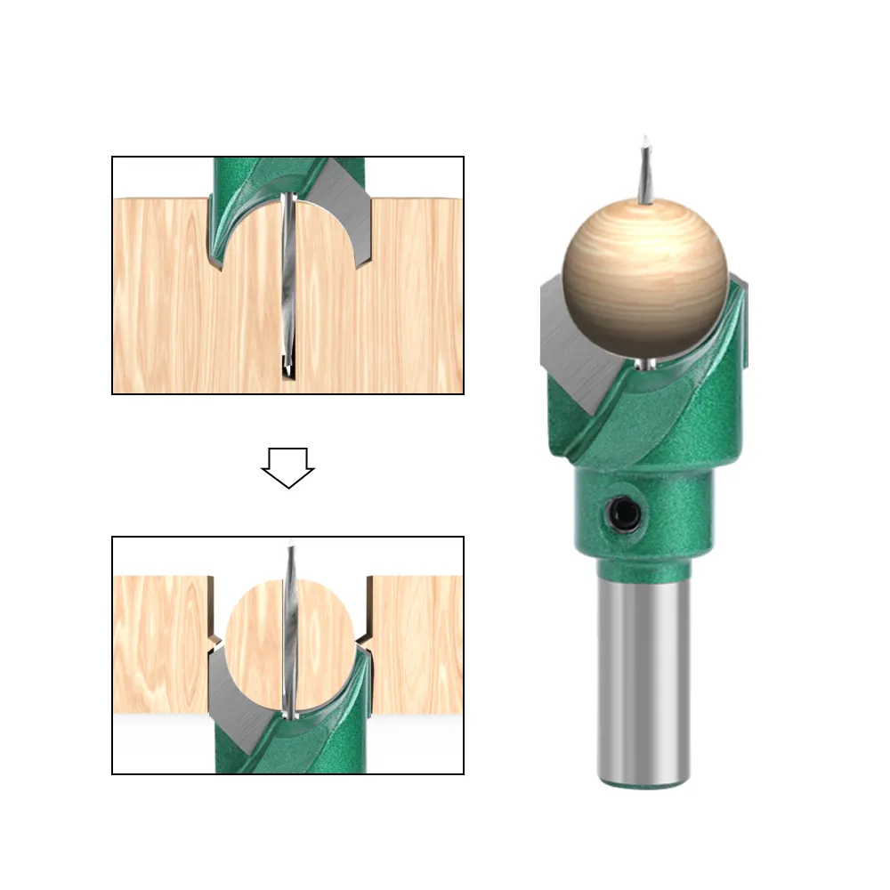 Mata bor manik-manik pisau 10MM, mata bor Router karbida ujung pabrik pertukangan pemotong penggilingan untuk mata kayu