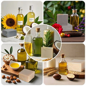 Sabun botani perawatan kulit Vegan koleksi Sabun Wajah dan Tubuh Pelembab Bar sabun alami buatan tangan Herbal organik proses dingin - Product Image 2