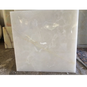 Losa de piedra natural blanca al por mayor de alta calidad Onyx <span class=keywords><strong>Hotel</strong></span> Onyx Encimera de mármol - Product Image 2