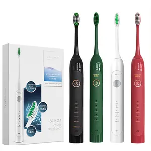 Nouveaux Produits Rechargeable Brosse À Dents Électrique avec 3 Modes de Brossage pour Soin des Gencives Santé Dentaire brosse à dents sonique