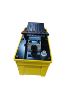 Pompe hydraulique pneumatique à commande au pied avec pédale et systèmes hydrauliques supplémentaires