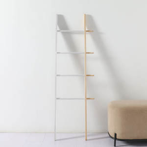 Porte-manteau autoportant en bois massif nordique 160x38cm pour chambre, salon, couloir - Product Image 2