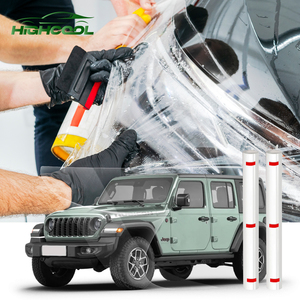 HIGHCOOL Clear Gloss Paint Protection Film TPU PPF Roll Self Healing Anti Scratch Hydrophobic for Auto Paint Care - Product Image 1