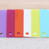 6 pièces/ensemble coloré de qualité alimentaire PP plastique peigne spatule outils de cuisson pour pain et gâteau grattoir plus lisse