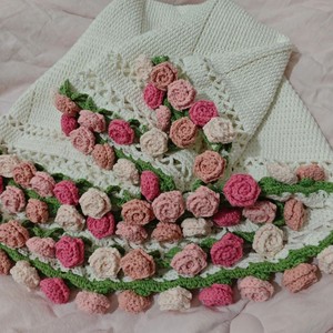 Kit de <span class=keywords><strong>crochet</strong></span> pour débutants - Fils doux, instructions détaillées, kit de démarrage complet pour couverture Daisy, DIY facile - Product Image 5