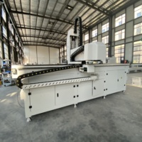 Machine de perçage et de fraisage CNC OUWO à double broche avec commande PLC pour l'industrie des fenêtres et des portes