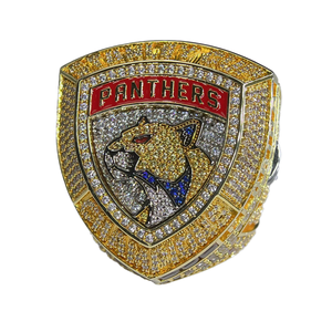 2024 Voor Florida Panters Kampioenschapsring Van Hoge Kwaliteit Vergulde Legering Fan Herdenkingsgeschenk Voor Feestjubileum - Product Image 3