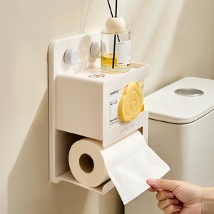 Custom Logo/<b>Color</b> Mirror Cabinet Under Mobile Phone Storage Box Bathroom <b>Tissue</b> <b>Paper</b> Toilet Wet Wipes Storage Rack - Product Image 6