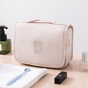 Custom Hook Toiletry Bag Waterproof Travel Storage Organizer Rectangle Shape Portable Makeup Bag For Trip Use - Product Image 2