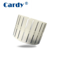 UHF RFID-метка для библиотеки с чипом UCODE 7, 860-960 МГц, глобальная частота, печатная наклейка из ПЭТ/бумаги, высокоскоростное управление инвентаризацией книг