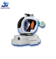 JoyGravity Shopping Mall Nuevo diseño Thrill Shooting Games 9D VR 360 Equipo de vuelo Simulador de helicóptero para niños