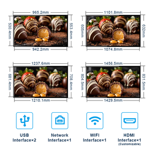 Pantalla de 43 Pulgadas para Publicidad, 500 Nits, 2+32G, Señalización Digital y Pantalla, Reproductor Multimedia 4K UHD para Hotel - Product Image 5