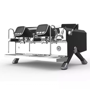 Cafetera Comercial Portátil de Acero Inoxidable, Doble Grupo, Control Volumétrico Programable, Alto Volumen, para Hotel/Cafetería - Product Image 2