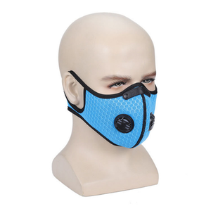 Masker Setengah Wajah Anti Debu untuk Bersepeda dan Ski di Luar Ruangan, Bahan Neoprene dengan Jaring Karbon Aktif, Pelindung Sinar Matahari untuk Olahraga - Product Image 5