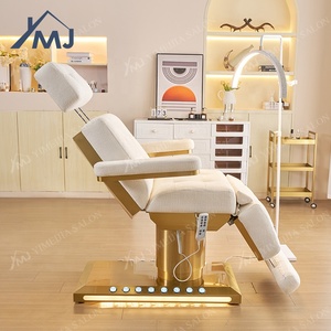<span class=keywords><strong>Camilla</strong></span> Eléctrica de Lujo para Salón de Belleza, Extensible, para Tratamientos Faciales, Spa, Masajes y Pestañas - Product Image 2