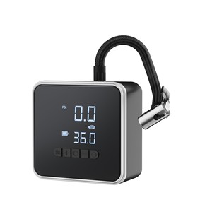 Mini inflador inalámbrico para neumáticos de coche, 150 PSI, 20 L/min, bomba de aire eléctrica portátil para coches, bicicletas y motocicletas - Product Image 1