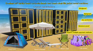 Distributeurs automatiques intelligents de casiers de location de raquettes de paddle-tennis, personnalisés, sans espèces, à monnayeur, BW-C -151 Intelligent Electro - Product Image 5