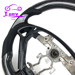 <span class=keywords><strong>Volant</strong></span> personnalisé en fibre de carbone nid d'abeille pour Infiniti, design de style racing, affichage LED du régime moteur, G37 G35 G37s G37xs G37x Coupé - Product Image 5