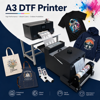 Imprimante DTF XM, fonctionnement simple, machine d'impression DTF A3 avec circulation automatique de l'encre blanche pour l'impression sur vêtements