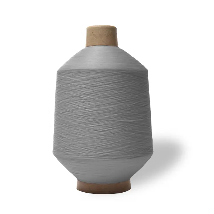Fil Offre Spéciale de nylon de copie du fil 75D/36F/2 de bout droit de polyester teint par dopant pour le chandail