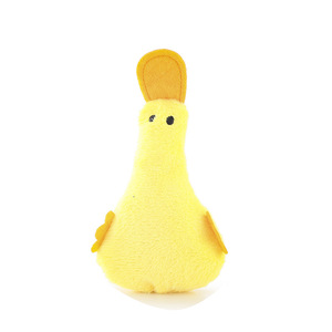 Pato de dibujos animados suave y chirriante ecológico al por mayor, juguete para perros de hierba gatera para gatos - Product Image 6