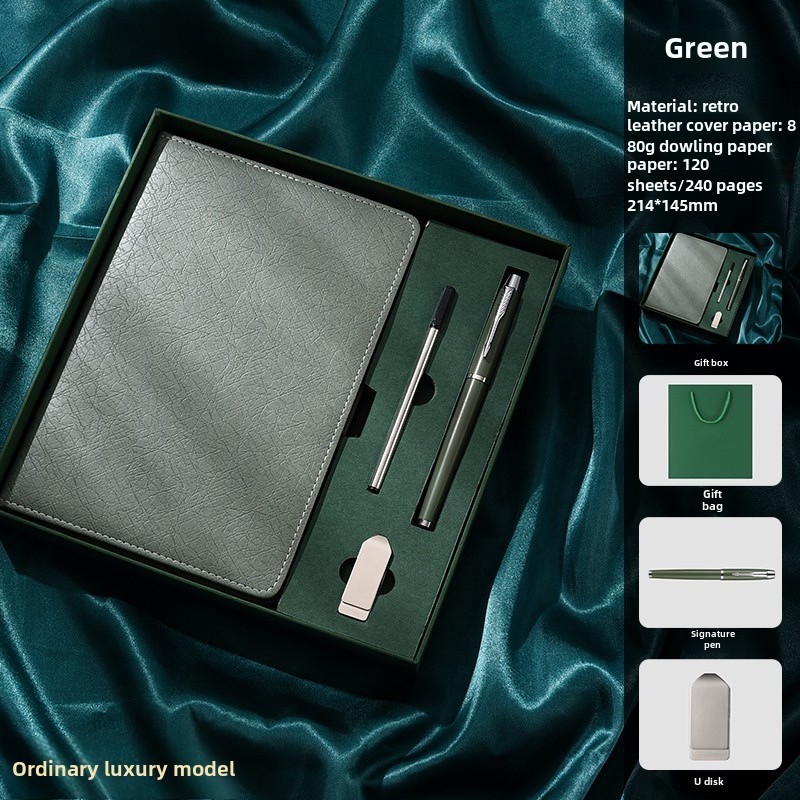 green 240 pages - Luxury gift box set