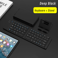 Faltbare Mini-Tastatur Dual-Mode Bluetooth 2.4G Tastatur-und Mausset mit Typ-C-Aufladung, geeignet für Tablets