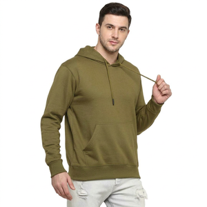 Sudadera con Capucha Oversize de Alta Calidad para Hombre, de Felpa, con Media Cremallera, Logotipo Personalizado, Transpirable, 100% Algodón Ecológico, Moda de Invierno 2025 - Product Image 1