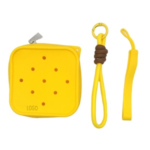 Monedero de Silicona con Correa Doble Multifuncional, Bolsa de Almacenamiento, Cable de Datos, Auriculares, Monedero Cuadrado Impermeable - Product Image 1