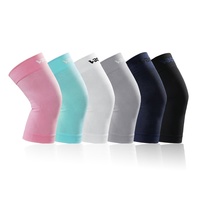 Genouillère de sport VBOSi 5977 respirante en nylon et élasthanne, compression professionnelle, protection imperméable pour la course à pied