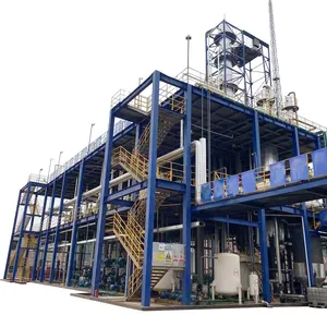 Continuous Fractionation Processing Capacity 2-50TPD Recycling Waste Oil To Base Oil Equipment