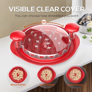 Dishwasher Safe Chicken Shredder Tool Large Twist Ergonomic Handle Visible for Kitchen Pork Beef Chicken Salad - Product Image 4