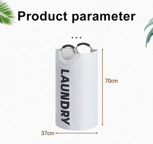 Nuohui Tùy Chỉnh Đầy Màu Sắc Hiện Đại Công Suất Lớn Vải Bền Giặt <span class=keywords><strong>Hamper</strong></span> Với Xử Lý Lưu Trữ Giỏ - Product Image 6