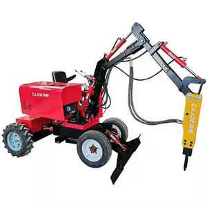 Fabriek Prijs Betrouwbare Kwaliteit Getrokken Backhoe Mini Graafmachine - Product Image 5