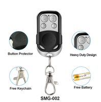 433.92Mhz universel 4 boutons ouvre-porte de Garage télécommande 433MHZ Clone Code d'apprentissage fixe pour Gadgets porte de porte de voiture