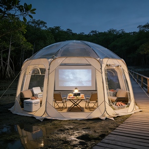 <span class=keywords><strong>Tente</strong></span> d'événement transparente durable avec traitement anti-buée <span class=keywords><strong>pour</strong></span> une visibilité claire dans les conditions humides ou froides - Product Image 2